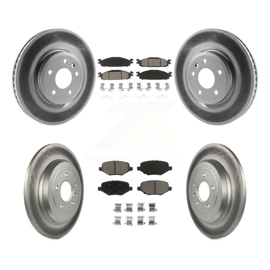 Coated Upgrade Brake Kit For 2015 Ford Explorer Limited/Sport/XLT. Without Heavy Duty Brakes KGC-102415 Transit Auto