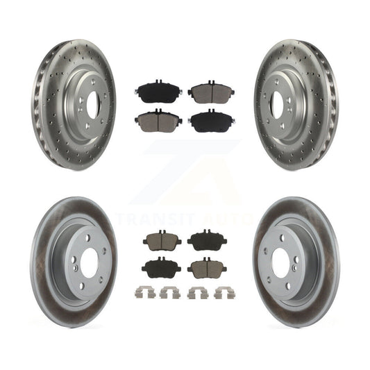 Coated Upgrade Brake Kit For 2013 Mercedes-Benz B250 With Sport Package KGC-102439 Transit Auto