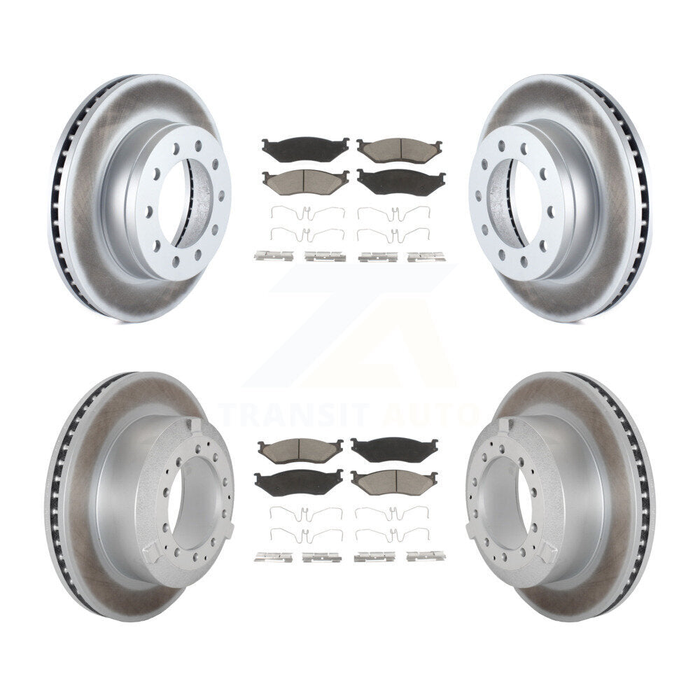 Coated Upgrade Brake Kit For 2006 Ford F-550 Super Duty KGC-102466 Transit Auto