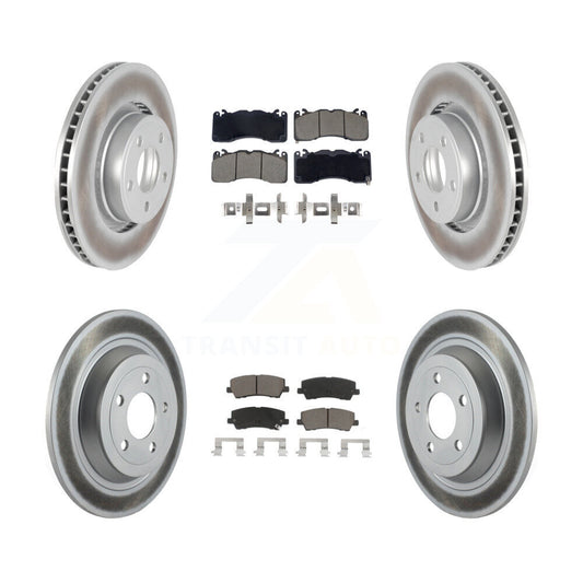 Coated Upgrade Brake Kit For 2015 Ford Mustang V6 and with 3.7L. With Brembo Brakes KGC-102489 Transit Auto