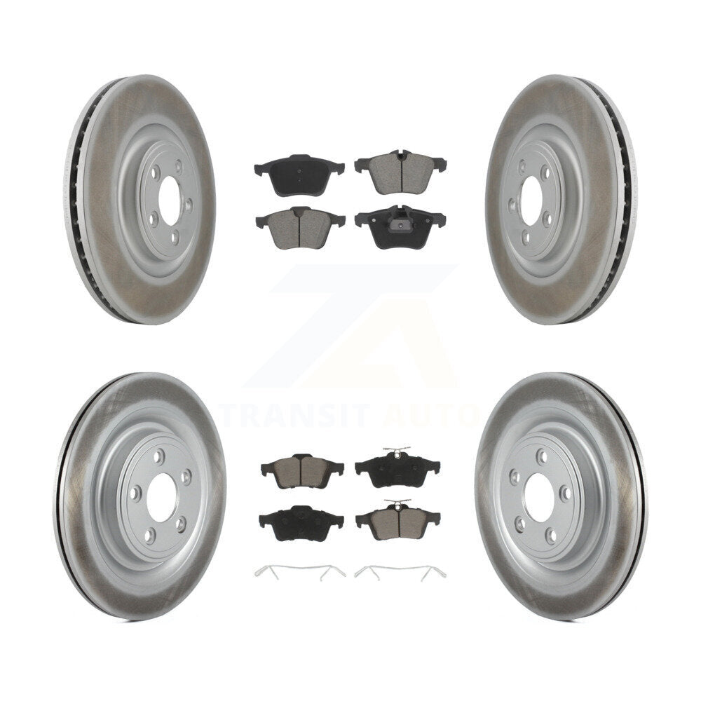 Coated Upgrade Brake Kit For 2015 Jaguar XK KGC-102493 Transit Auto