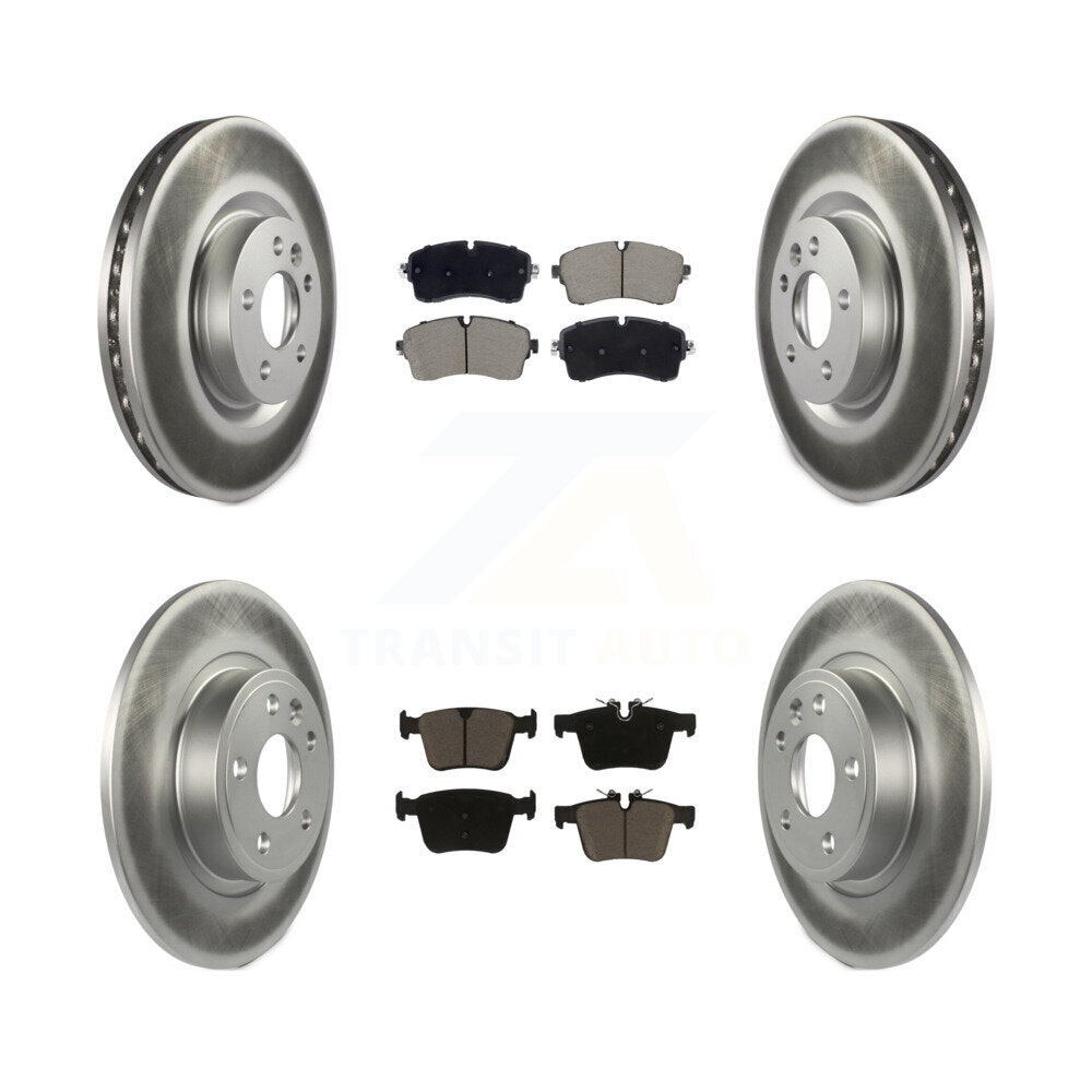 Coated Upgrade Brake Kit For 2018 Jaguar E-Pace S/SE. With 325mm Diameter Front Rotor KGC-102510 Transit Auto