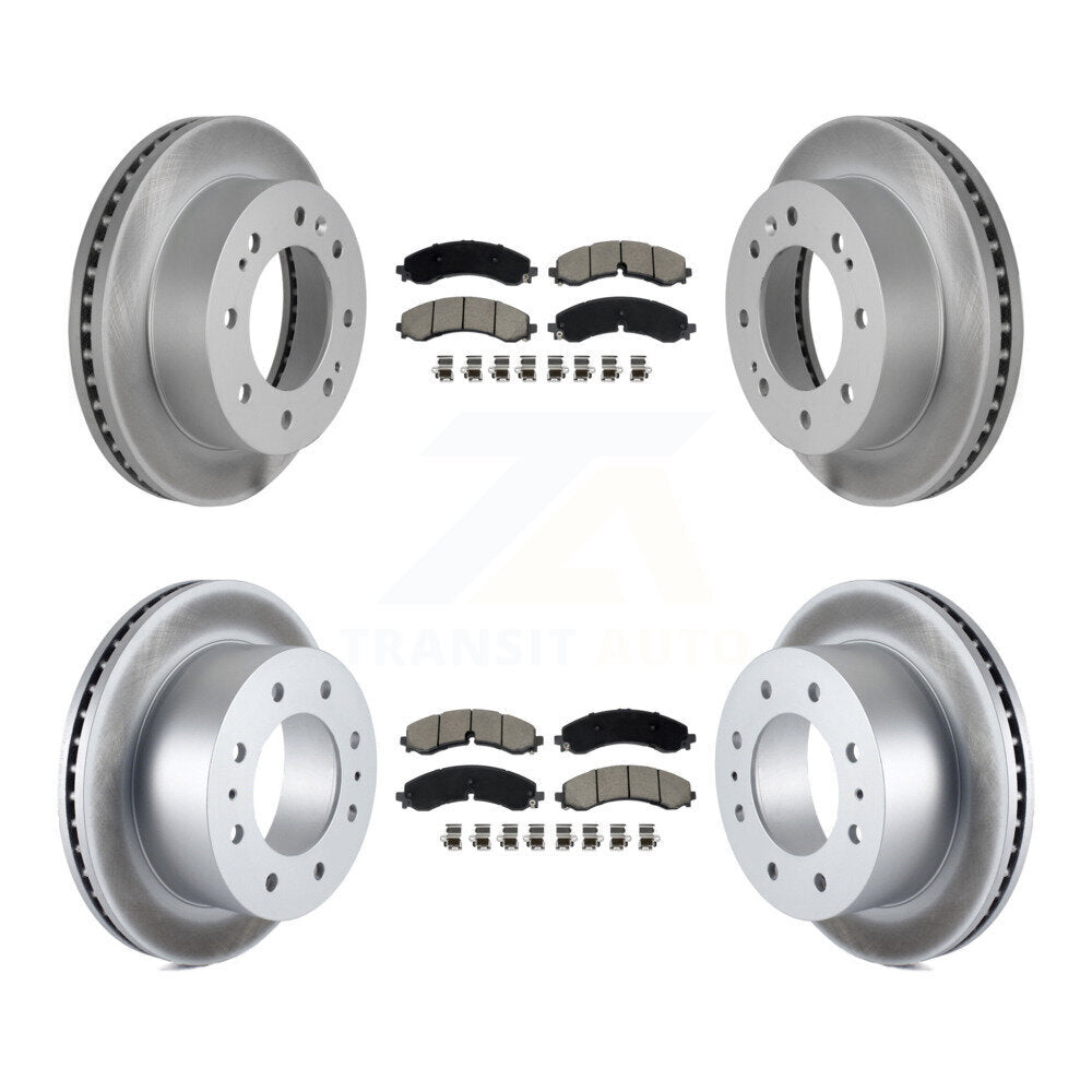 Coated Upgrade Brake Kit For 2024 Chevrolet Silverado 2500 HD KGC-102514 Transit Auto