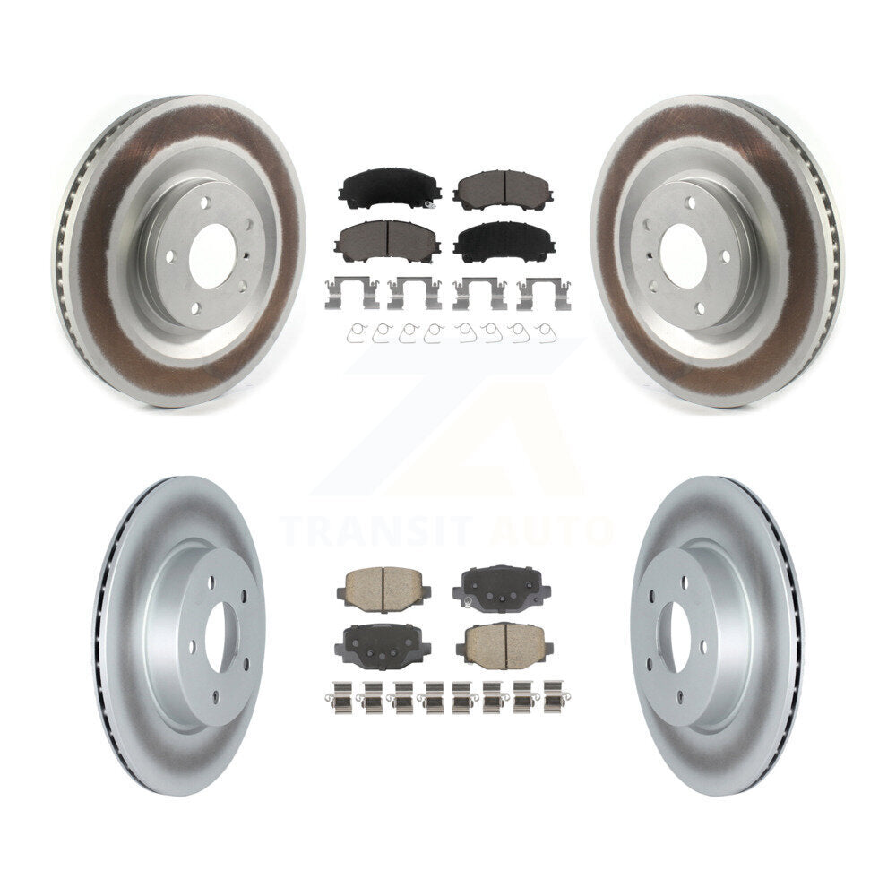 Coated Upgrade Brake Kit For 2019 INFINITI QX50 KGC-102515 Transit Auto