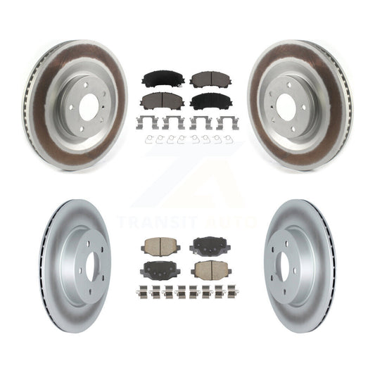 Coated Upgrade Brake Kit For 2019 INFINITI QX50 KGC-102515 Transit Auto
