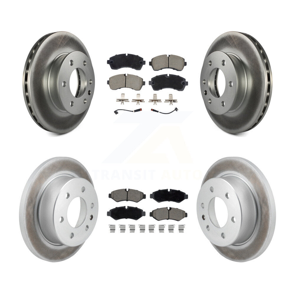 Coated Upgrade Brake Kit For 2023 Mercedes-Benz Sprinter 1500 With Manual Parking Brake KGC-102528 Transit Auto