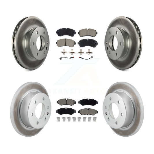 Coated Upgrade Brake Kit For 2021 Mercedes-Benz Sprinter 3500 With Single Rear Wheels and With Manual Parking Brake KGC-102528 Transit Auto
