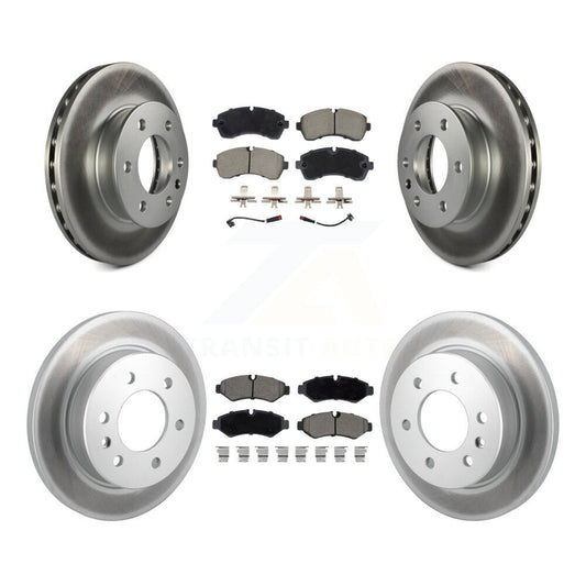 Coated Upgrade Brake Kit For 2020 Mercedes-Benz Sprinter 2500 With Single Rear Wheels and With Electric Parking Brake KGC-102529 Transit Auto