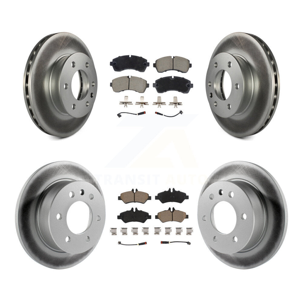 Coated Upgrade Brake Kit For 2008 Dodge Sprinter 3500 With Single Rear Wheels KGC-102548 Transit Auto