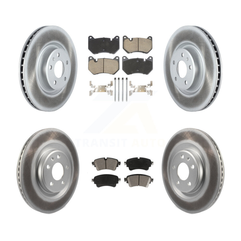 Coated Upgrade Brake Kit For 2018 Audi Q5 With Brembo Calipers KGC-102552 Transit Auto