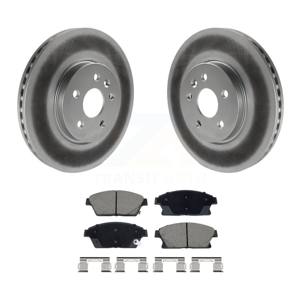 Coated Upgrade Brake Kit For 2017 Chevrolet Trax 1.4L KGC-102879 Transit Auto