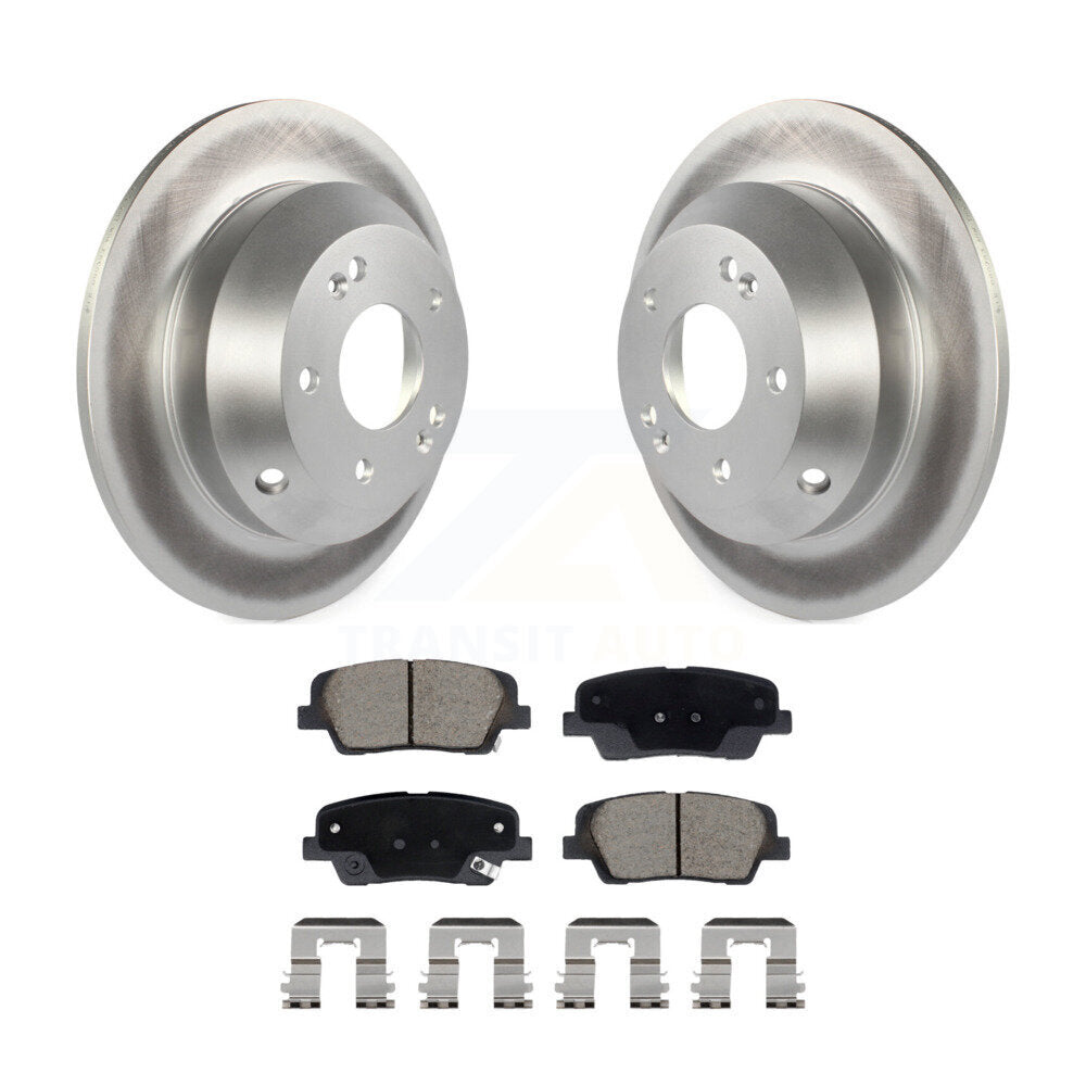 Coated Upgrade Brake Kit For 2014 Hyundai Santa Fe XL 3.3L KGC-102535 Transit Auto