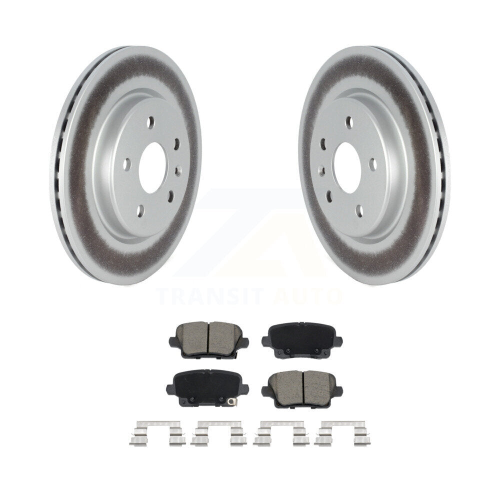 Coated Upgrade Brake Kit For 2019 Cadillac XT4 KGC-102516 Transit Auto