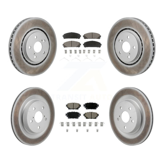 Coated Upgrade Brake Kit For 2023 Toyota bZ4X KGC-102668 Transit Auto