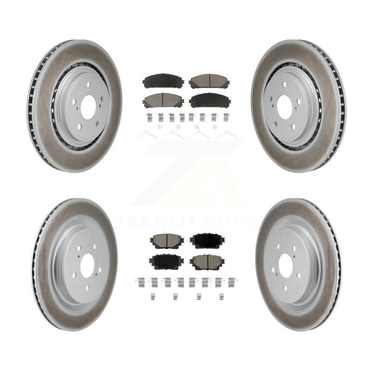 Coated Upgrade Brake Kit For 2020 Toyota Highlander KGC-102669 Transit Auto