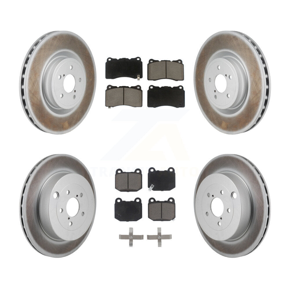 Coated Upgrade Brake Kit For 2018 Subaru BRZ With Brembo Brakes KGC-102693 Transit Auto