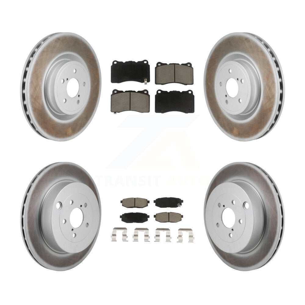 Coated Upgrade Brake Kit For 2017 Subaru BRZ Base. With Brembo Brakes KGC-102694 Transit Auto