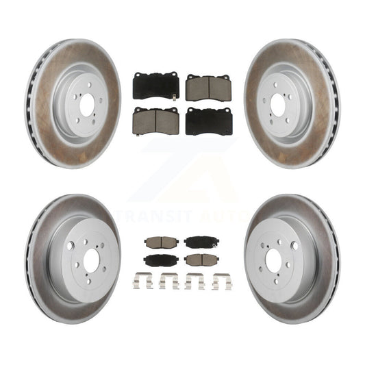 Coated Upgrade Brake Kit For 2017 Subaru BRZ Base. With Brembo Brakes KGC-102694 Transit Auto