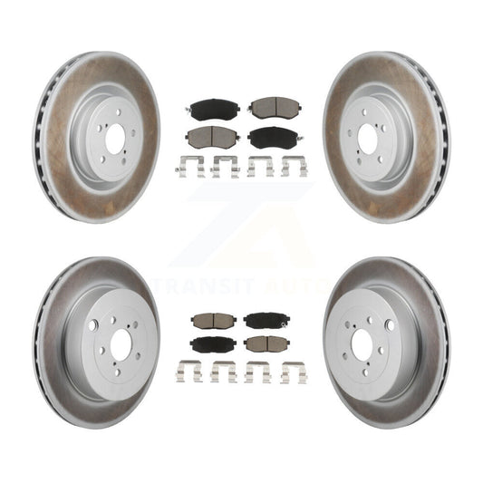 Coated Upgrade Brake Kit For 2019 Toyota 86 Base/GT. With Brembo Brakes KGC-102695 Transit Auto