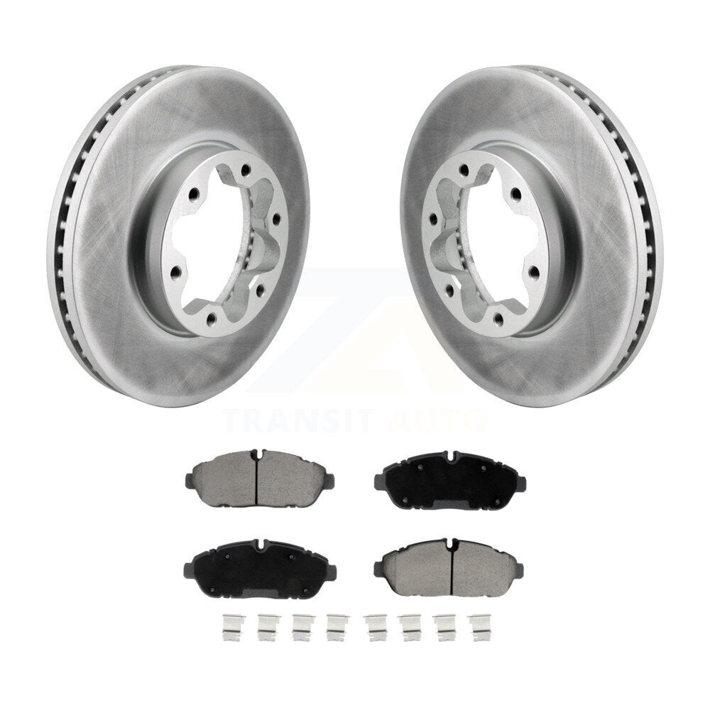 Coated Upgrade Brake Kit For 2021 Ford Transit-150 AWD. With 6 Lug Wheels KGC-103591 Transit Auto