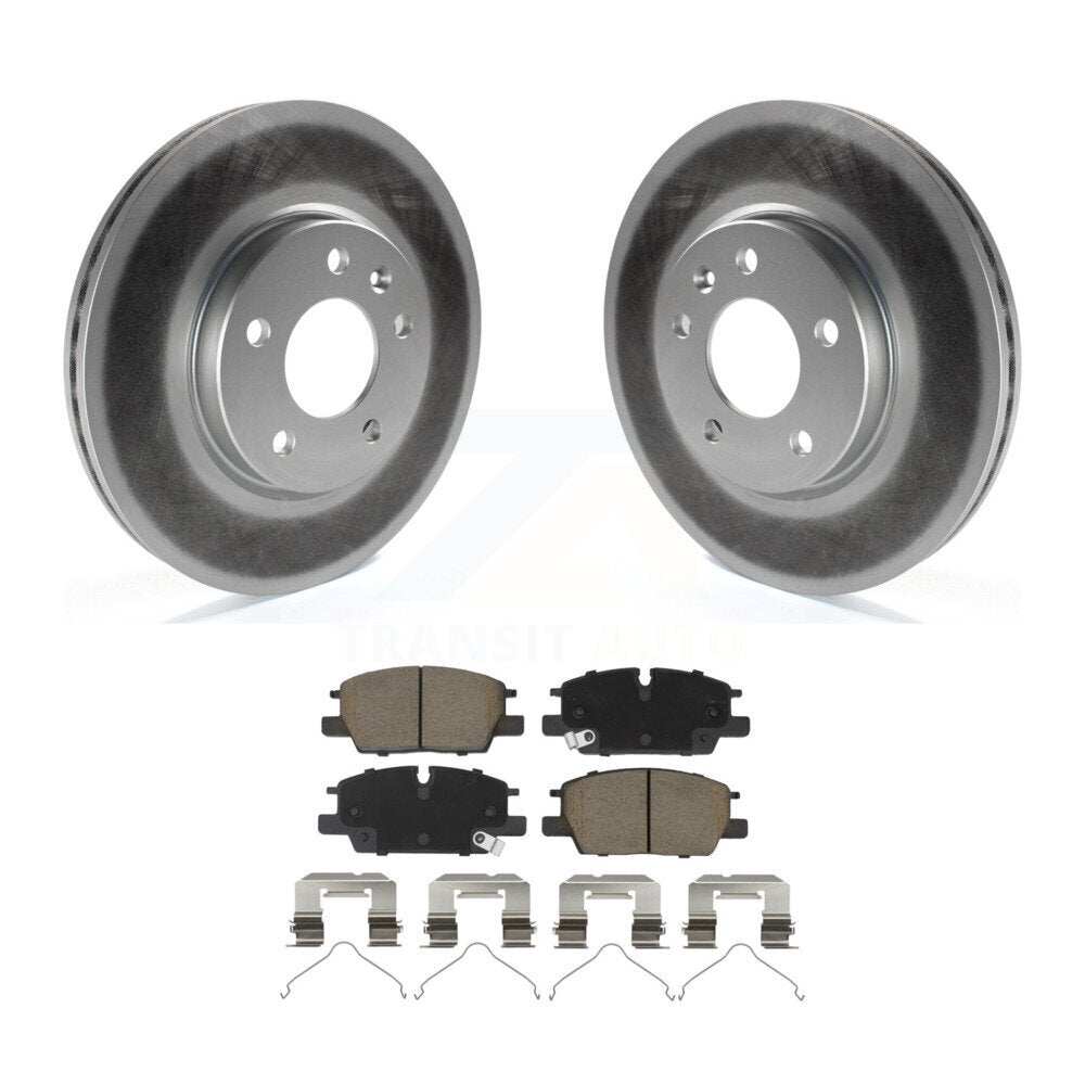 Coated Upgrade Brake Kit For 2024 GMC Terrain With Single Piston Front Caliper KGC-102696 Transit Auto