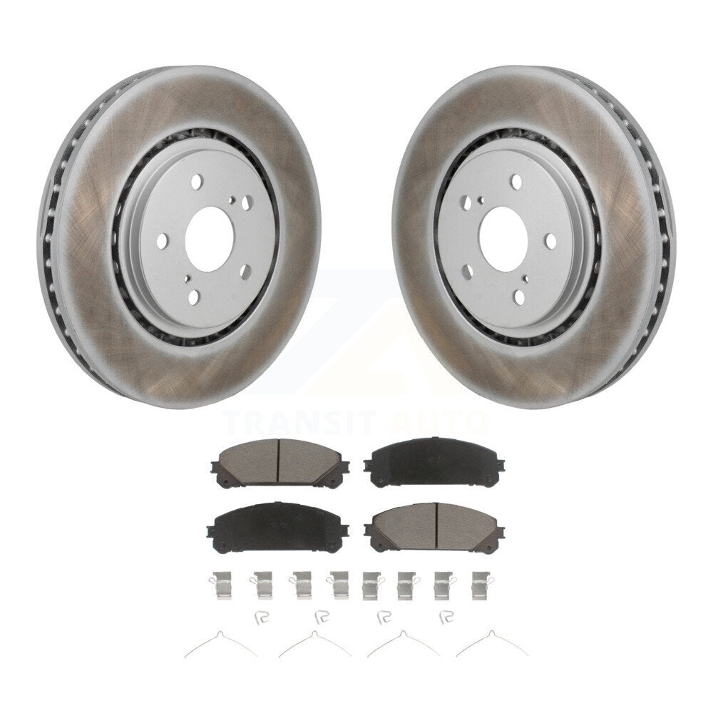 Coated Upgrade Brake Kit For 2023 Toyota Sienna KGC-102668 Transit Auto