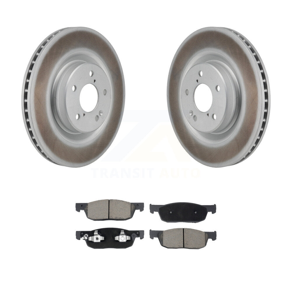 Coated Upgrade Brake Kit For 2022 Acura MDX 3.5L KGF-103187 Transit Auto