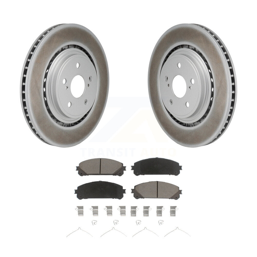 Coated Upgrade Brake Kit For 2020 Toyota Highlander KGC-102669 Transit Auto