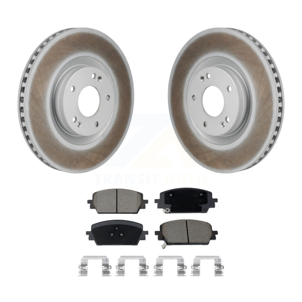 Coated Upgrade Brake Kit For 2024 Kia Sorento GAS engine. With 325mm Diameter Rear Rotor KGF-103191 Transit Auto