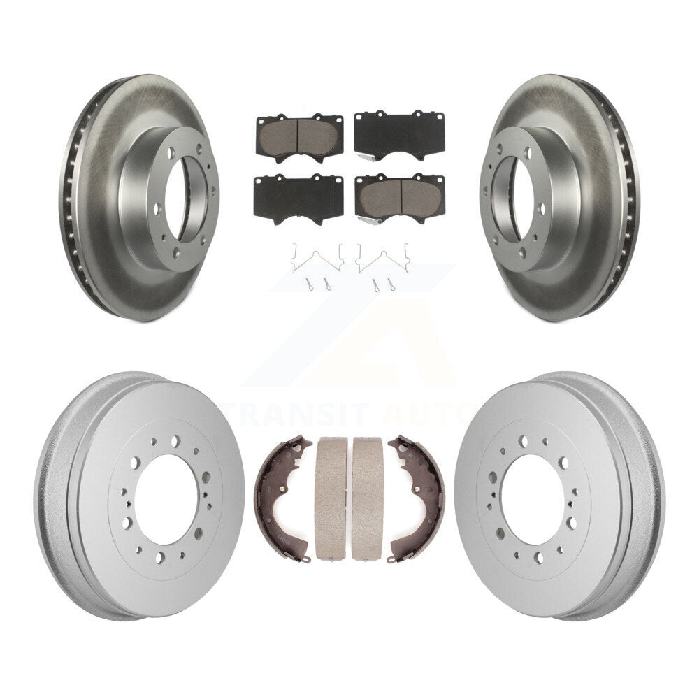 Coated Upgrade Brake Kit For 2005 Toyota Tacoma With 6 Lug Wheels KGC-102864 Transit Auto