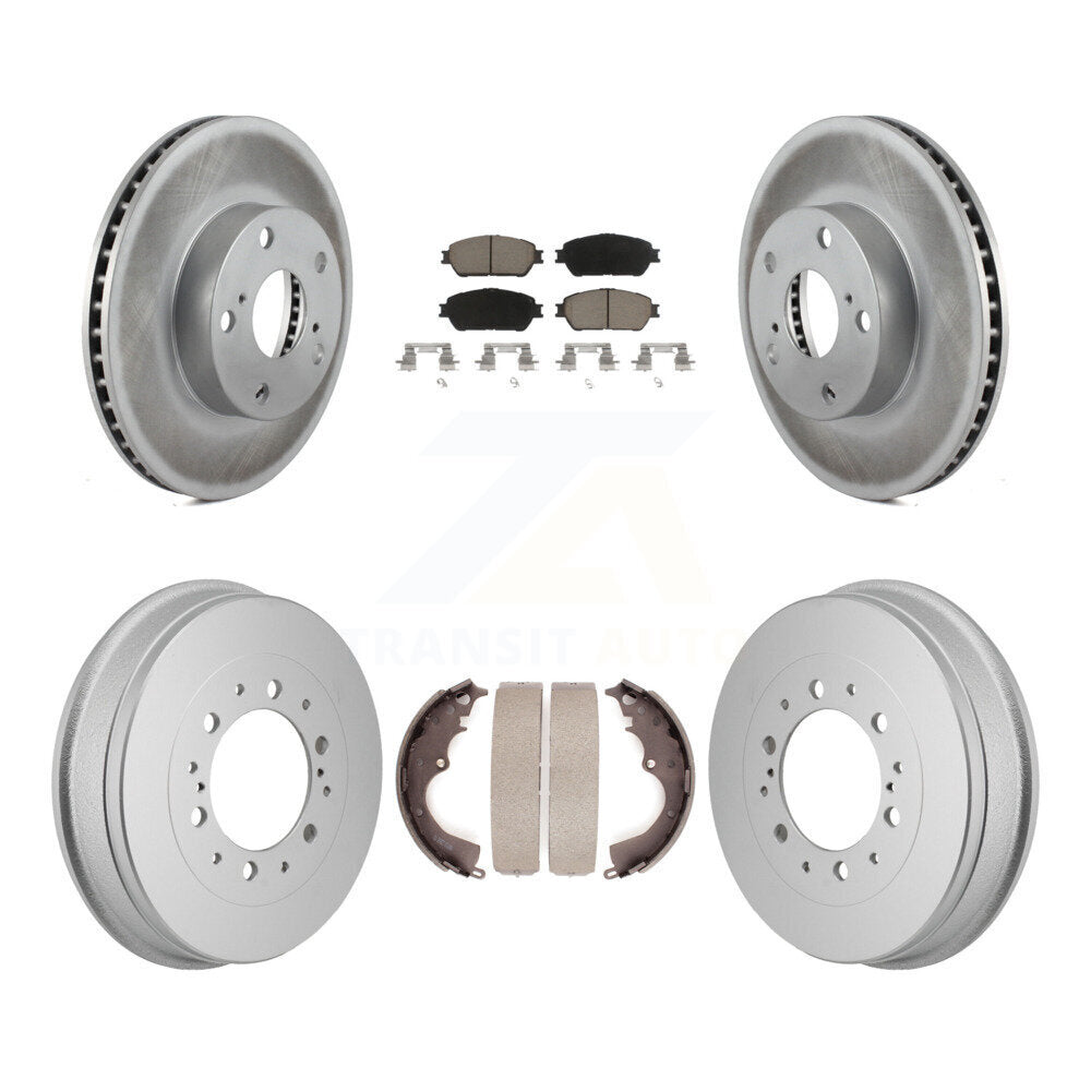 Coated Upgrade Brake Kit For 2015 Toyota Tacoma 4WD. With 5 Lug Wheels KGC-102865 Transit Auto