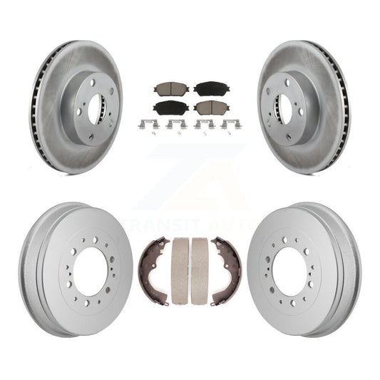 Coated Upgrade Brake Kit For 2015 Toyota Tacoma 4WD. With 5 Lug Wheels KGC-102865 Transit Auto