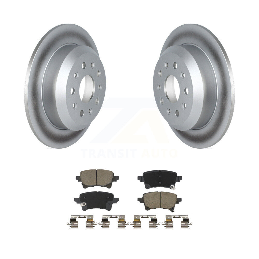Coated Upgrade Brake Kit For 2021 Jeep Wrangler Without Heavy Duty Brakes and Brake Code BRY KGC-102904 Transit Auto