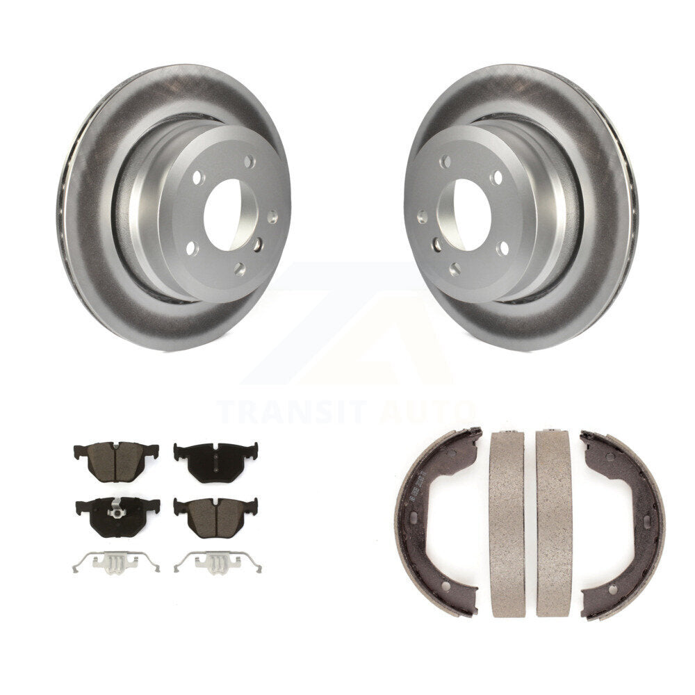 Coated Upgrade Brake Kit For 2009 BMW 535i xDrive KGC-100624 Transit Auto