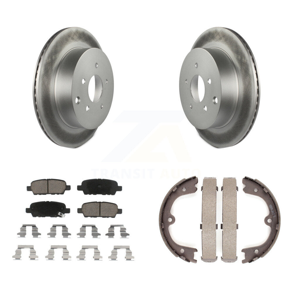 Coated Upgrade Brake Kit For 2012 INFINITI FX35 KGC-101177 Transit Auto