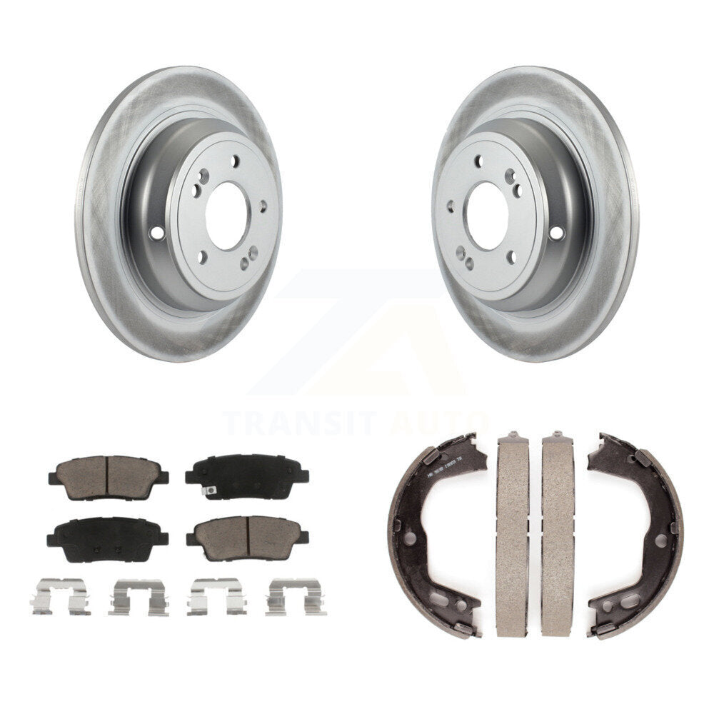 Coated Upgrade Brake Kit For 2012 Hyundai Genesis 5.0L KGC-100763 Transit Auto