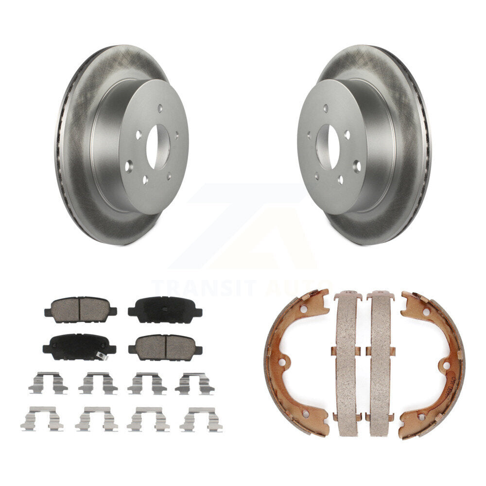 Coated Upgrade Brake Kit For 2008 INFINITI FX35 KGC-101177 Transit Auto