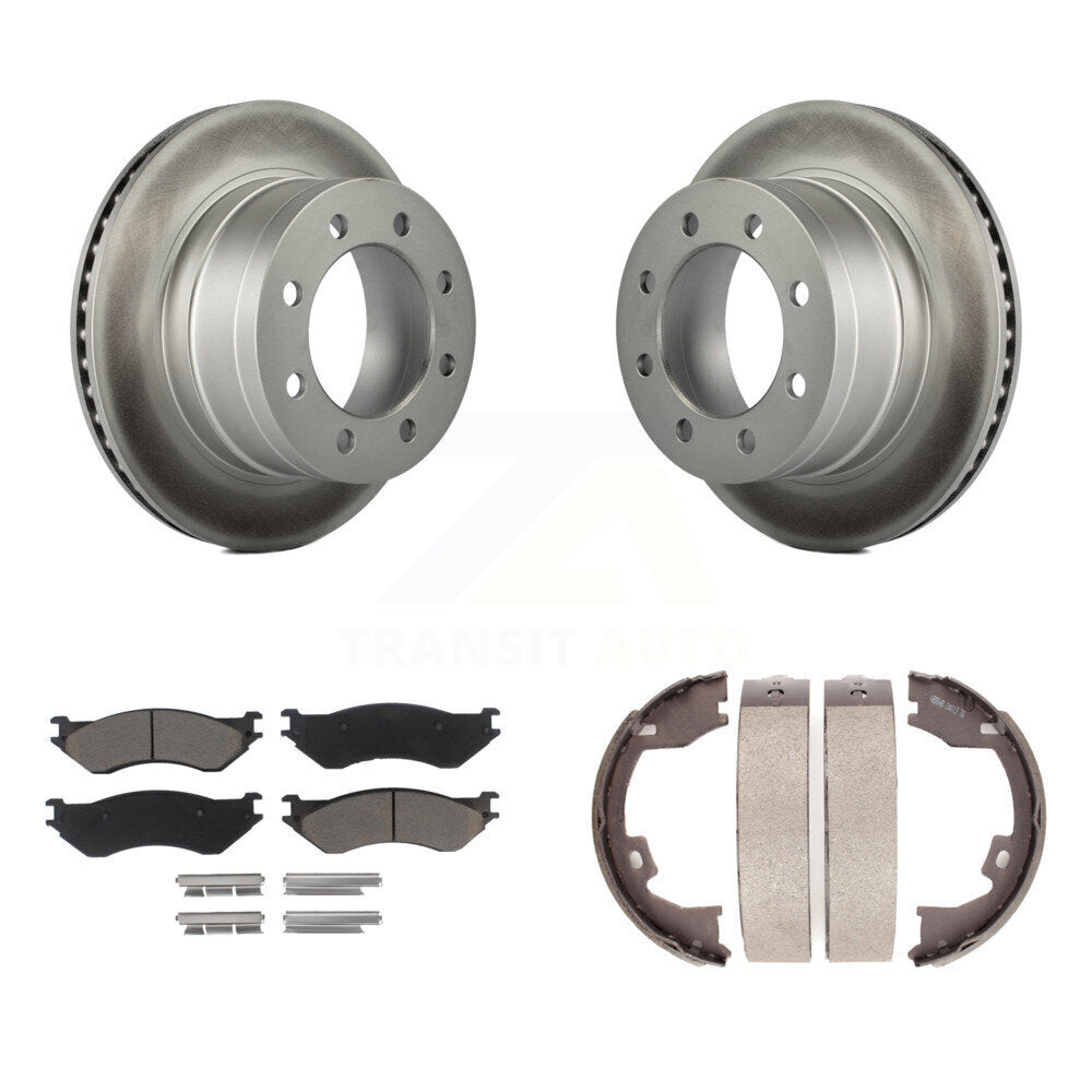 Coated Upgrade Brake Kit For 2006 Dodge Ram 2500 KGC-100635 Transit Auto