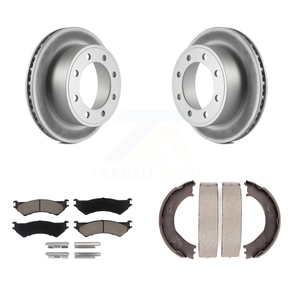 Coated Upgrade Brake Kit For 2004 Ford E-250 KGC-102031 Transit Auto