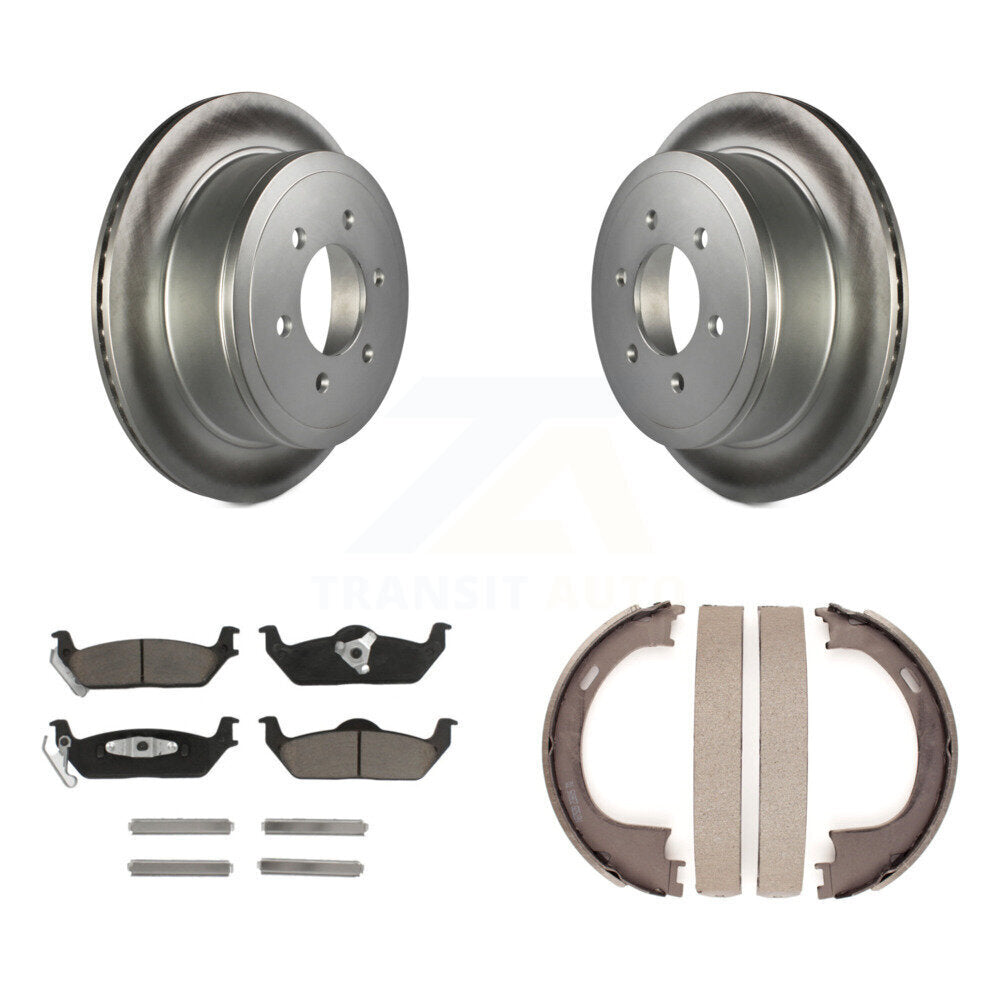 Coated Upgrade Brake Kit For 2007 Ford F-150 4WD. With 6 Lug Wheels KGC-101363 Transit Auto