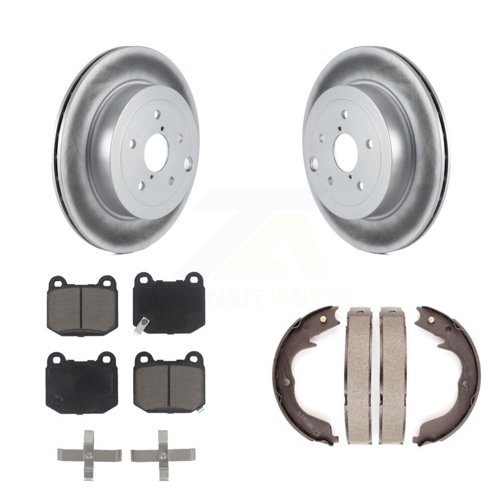 Coated Upgrade Brake Kit For 2017 Subaru WRX STI KGC-100922 Transit Auto