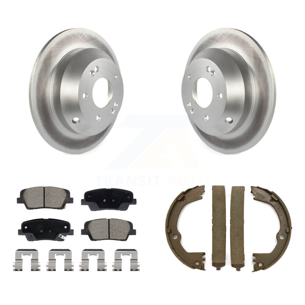 Coated Upgrade Brake Kit For 2015 Hyundai Santa Fe 3.3L KGC-102535 Transit Auto