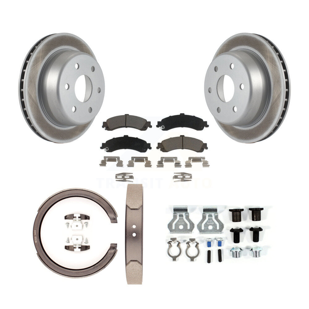 Coated Upgrade Brake Kit For 2006 GMC Yukon XL 1500 4WD KGC-100688 Transit Auto