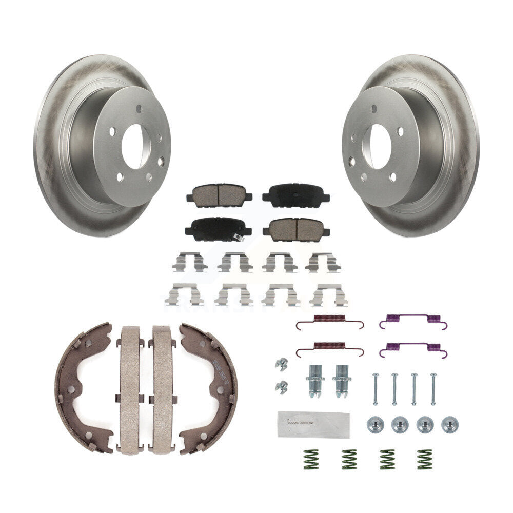 Coated Upgrade Brake Kit For 2004 Nissan Altima KGC-101186 Transit Auto