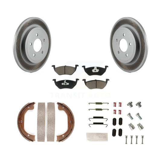 Coated Upgrade Brake Kit For 2007 Ford Escape Disc rear brakes. From 01/08/07 Transit Auto