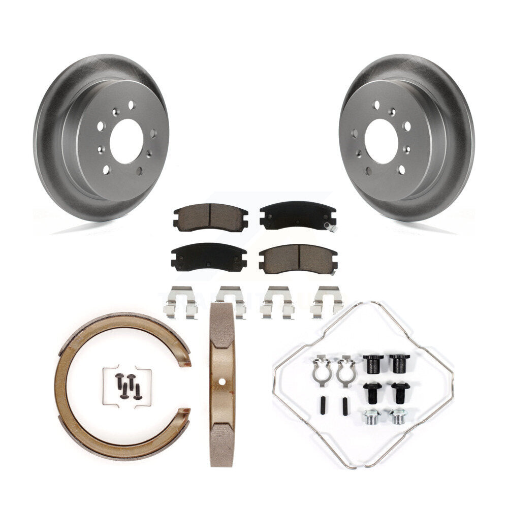 Coated Upgrade Brake Kit For 2005 Buick Century KGC-102256 Transit Auto