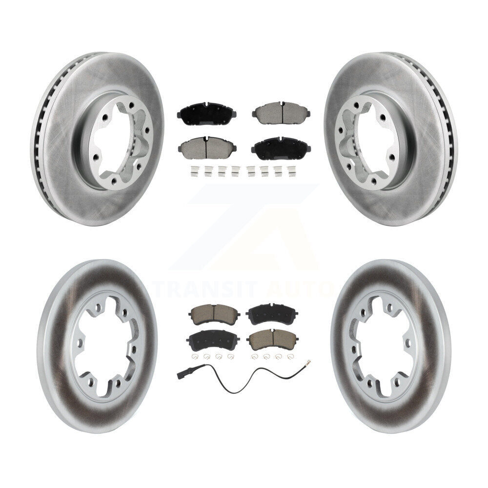 Coated Upgrade Brake Kit For 2021 Ford Transit-150 AWD. With 6 Lug Wheels KGC-103591 Transit Auto