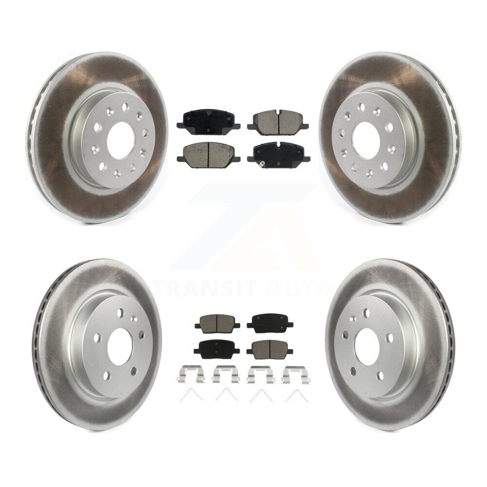 Coated Upgrade Brake Kit For 2021 Chevrolet Camaro LT. With 321mm Diameter Front Rotor KGC-103605 Transit Auto