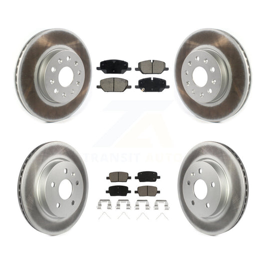 Coated Upgrade Brake Kit For 2021 Chevrolet Camaro LT. With 321mm Diameter Front Rotor KGC-103605 Transit Auto