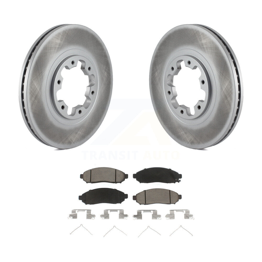 Coated Upgrade Brake Kit For 2004 Nissan Pathfinder From 08/04 KGC-103639 Transit Auto